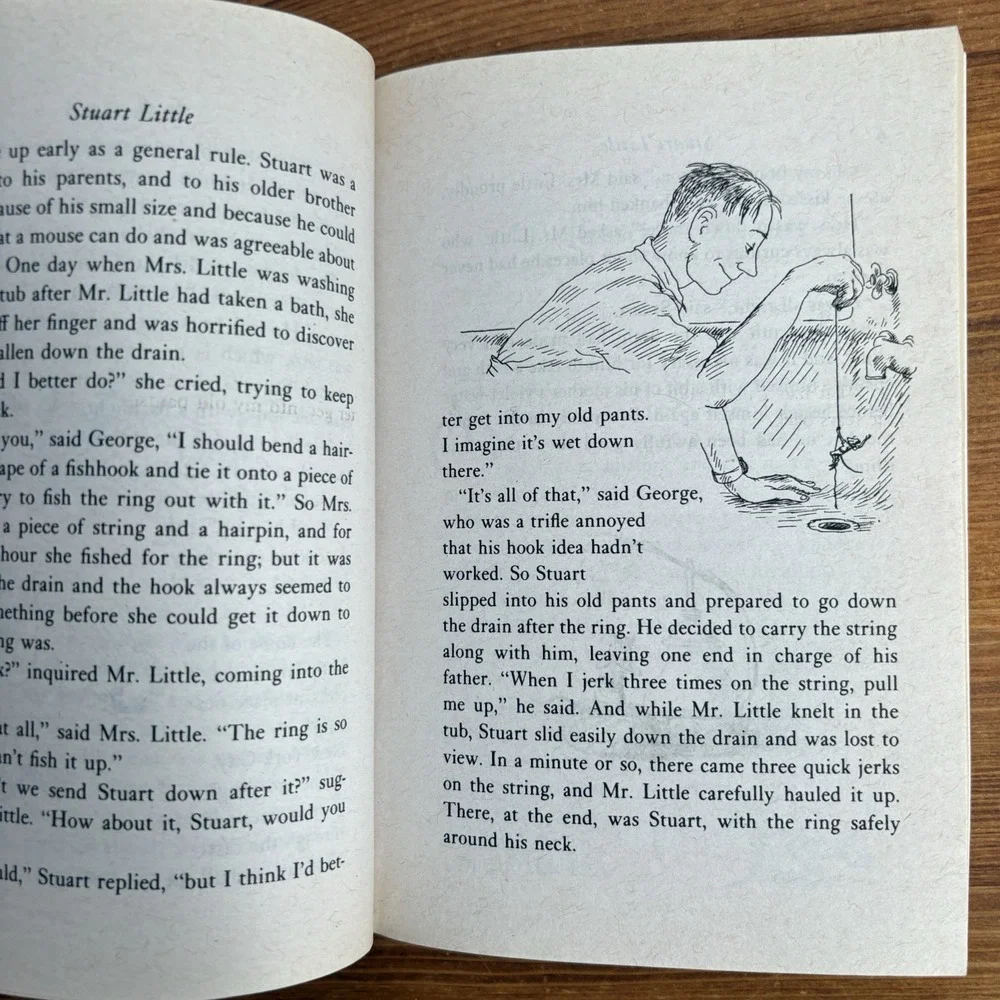 Stuart Little 75th Anniversary Trade Paperback E. B. White Illus Garth Williams